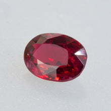  0.88ct Red Oval Cut Spinel 