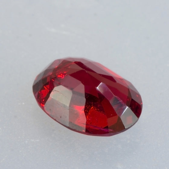 0.88ct Red Oval Cut Spinel 