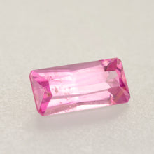  Unheated 1.19ct Emerald Cut Pink Sapphire