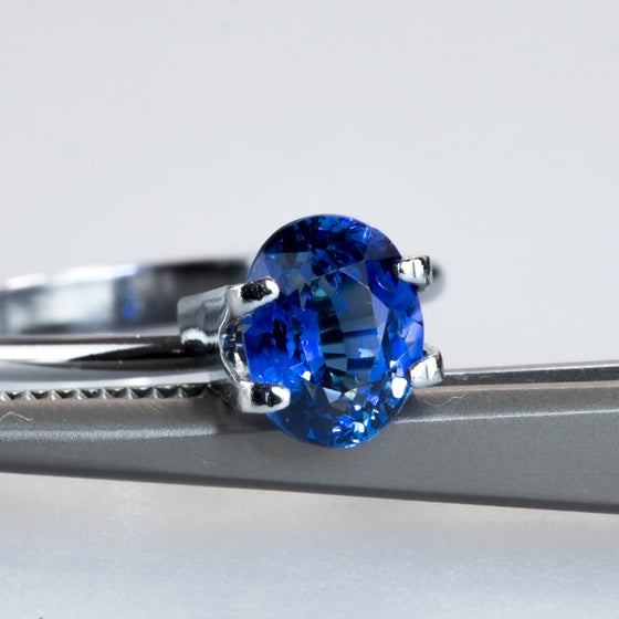 1.65ct Oval Cut Ceylon Sapphire