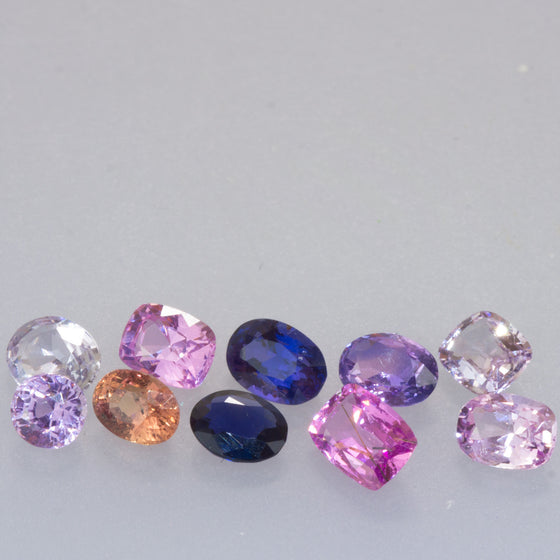 6.88ct TW Mixed Cut Sapphire Parcel