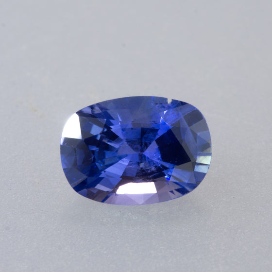 1.13ct Cushion Cut Blue Ceylon Sapphire