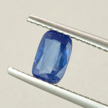  1.14ct Cushion Cut Blue Sapphire