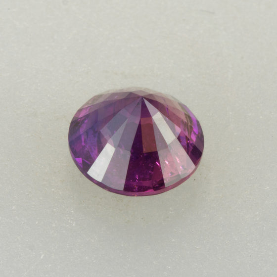 2.04 Violet Sapphire Round Cut