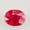 1.53ct Burmese Oval Ruby, ruby birthstone for July, Burmese ruby, rich red saturation ruby