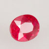 1.53ct Burmese Oval Ruby, ruby birthstone for July, Burmese ruby, rich red saturation ruby