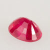 1.53ct Burmese Oval Ruby, ruby birthstone for July, Burmese ruby, rich red saturation ruby