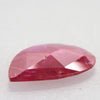 3.34ct Flat Pear Cut Ruby, mozambique ruby, ruby birthstone for july