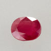 1.77ct Oval Cut Ruby, ruby birthstone for July, Mozambique ruby, rich deep red ruby