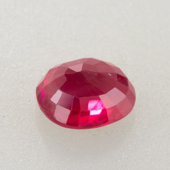 1.77ct Oval Cut Ruby, ruby birthstone for July, Mozambique ruby, rich deep red ruby