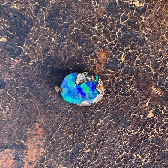 .90ct Oval Boulder Opal