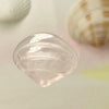 Rose Quartz Sea Shell Carving B