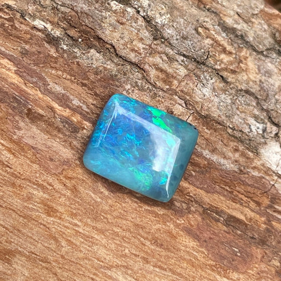 4.50ct Rectangular Cut Boulder Opal