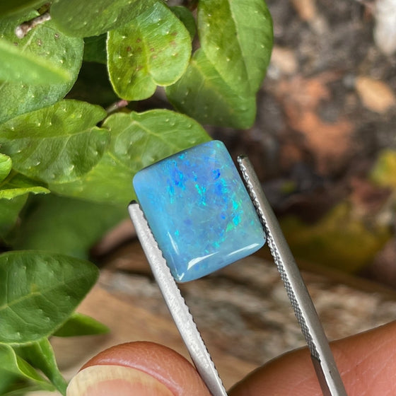 4.50ct Rectangular Cut Boulder Opal