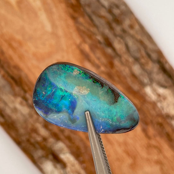 24.30ct Pear Shaped Boulder Opal